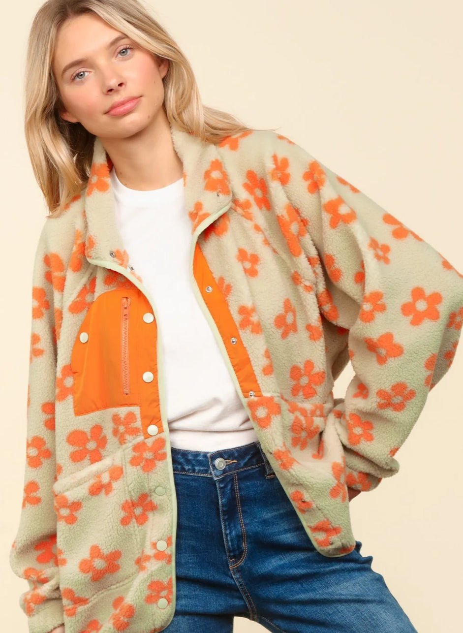 The Retro Bloom Fleece