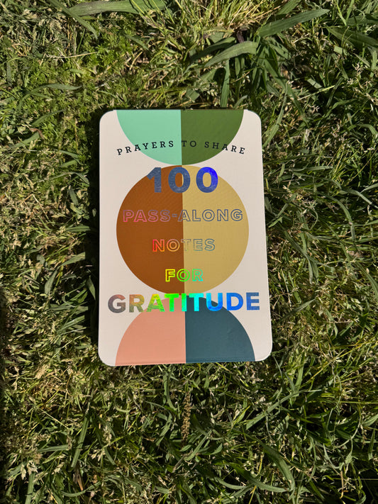 Gratitude Pass Along Notes