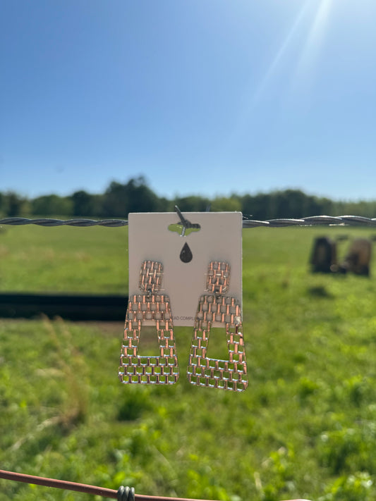The Block Earrings