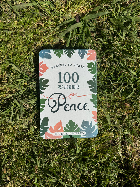 Peace Pass Along Notes