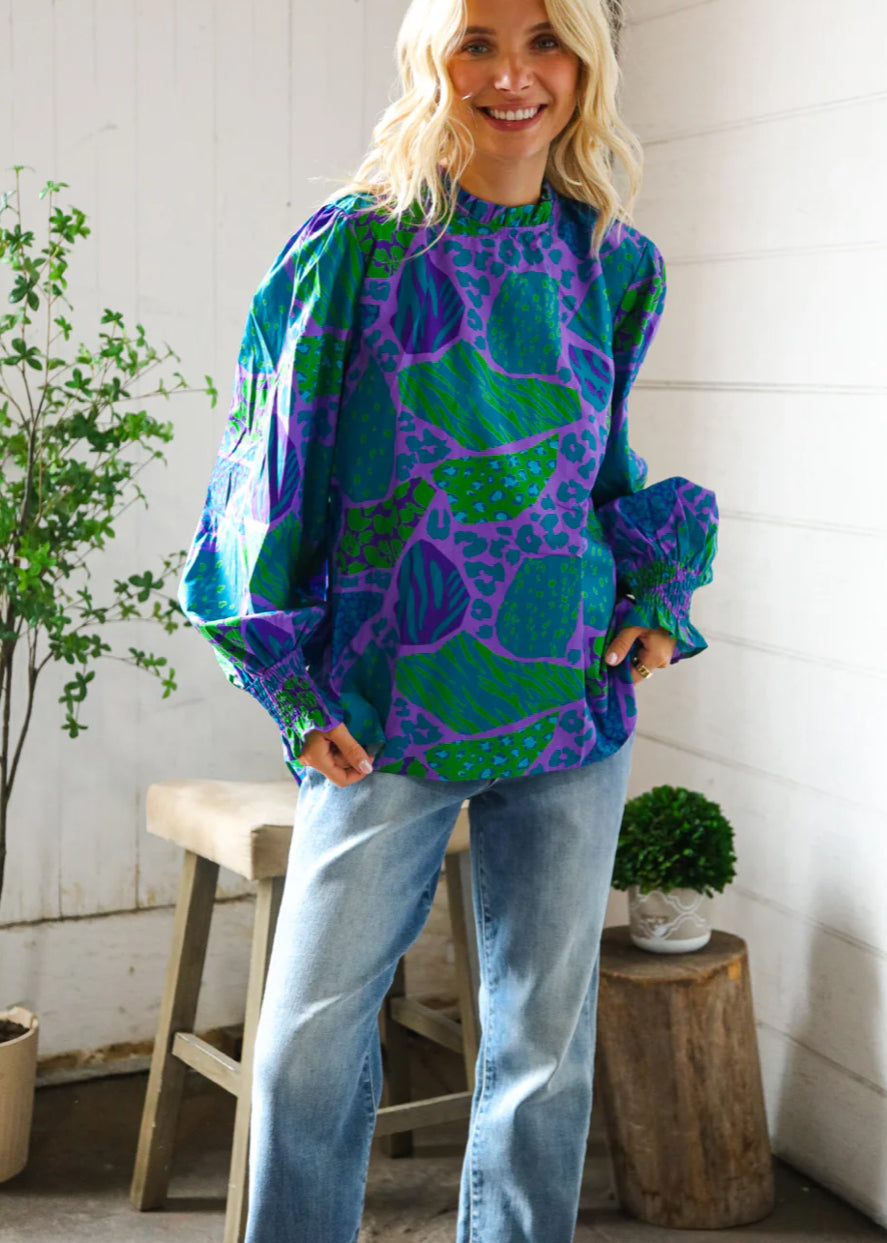 The Smocked Louie Top