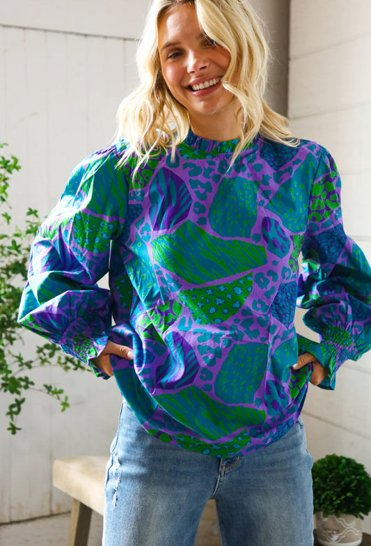 The Smocked Louie Top