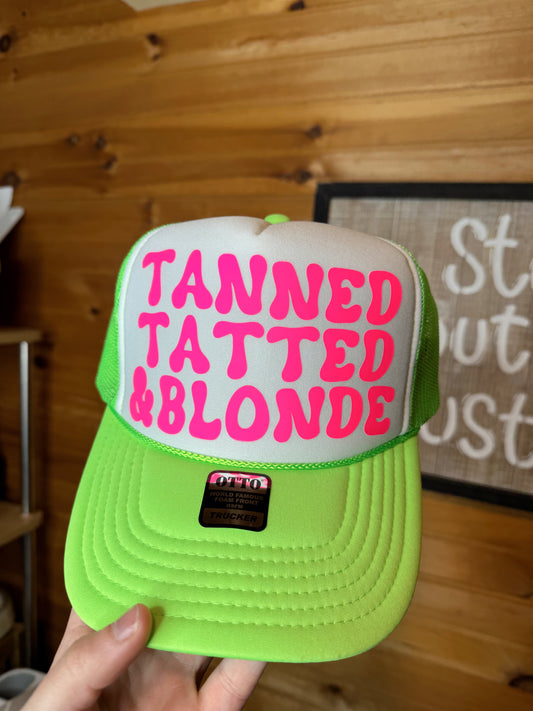 Tanned Tatted & Blonde
